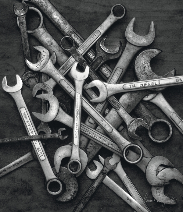 Wrenches 2 Fine Art Print