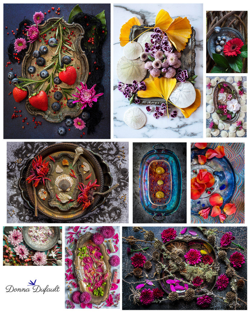 Silver Platters Series All Ten Images together
